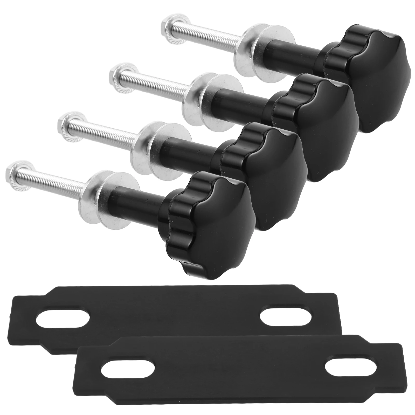 

1Set Off Road Recovery Track Mounting Bracket Roof Rack Side Holder Aluminum Alloy Traction Board Clamp Vehicle Recovery