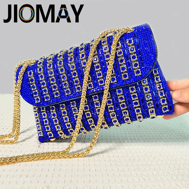 Jiomay Rustige Luxe Portemonnees Voor Vrouwen Luxe Designer Tassen Strass Casual Party Avondtas Lichtgewicht Handtassen Voor Dames