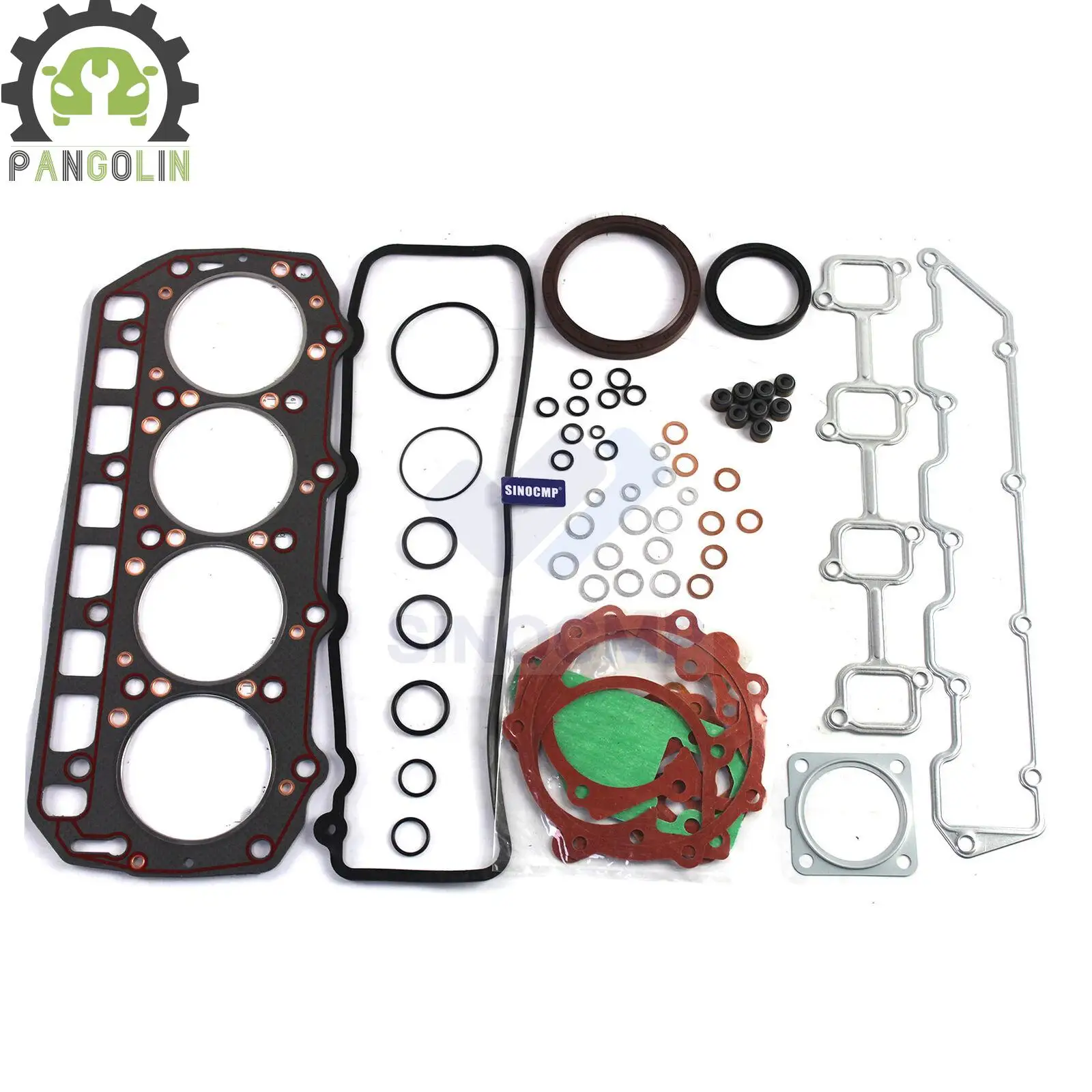 

Engine Gasket Kit Fits for Yanmar Komatsu and Hyster Forklift Truck 4TNE94 4D94E Engnie Accessories w/ 3 Months Warranty