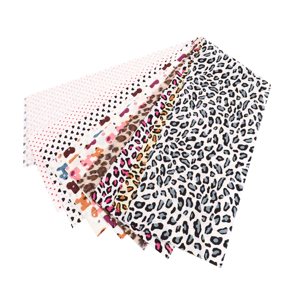Teramila Neuheiten Bunte Design 6-8 PCS /Lot 9CM x 50CM Nähen Material Baumwolle Gelee rollen Streifen Plain Stoff Patchwork – Detail 39
