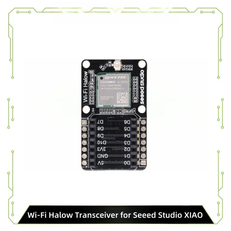 WiFi HaLow Transceiver Module, 902 to 928MHz 915MHz, FGH100M H, Long Range IoT for Mini Dev Boards