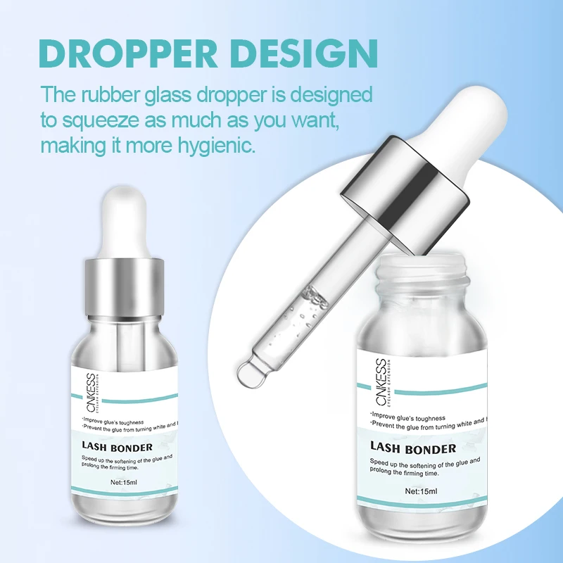 CNK Scented Lash Speed Primer and Bonder Korean Eyelash Glue 5 Gr Oem Oil Free Eyelash Glue Private Label 10ml 10ml Bottle 10 Ml