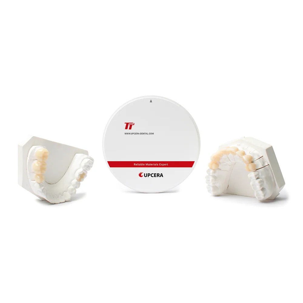 CE Zirconia Based CeramicsTT White 49% Translucent  for Aesthetic Zirconium Veneers Treatments