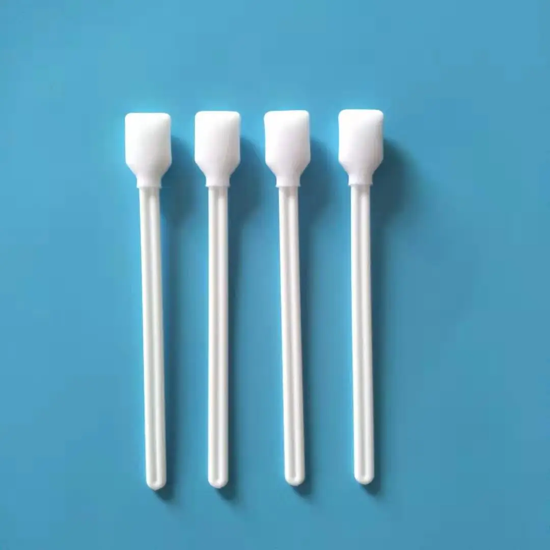 50pcs Wide Sponge Cleaning Stick ESD Long Cleanroom Foam Swab For DX5 DX7 DX9 Konica Print Head For Mimaki roland myjet Printer
