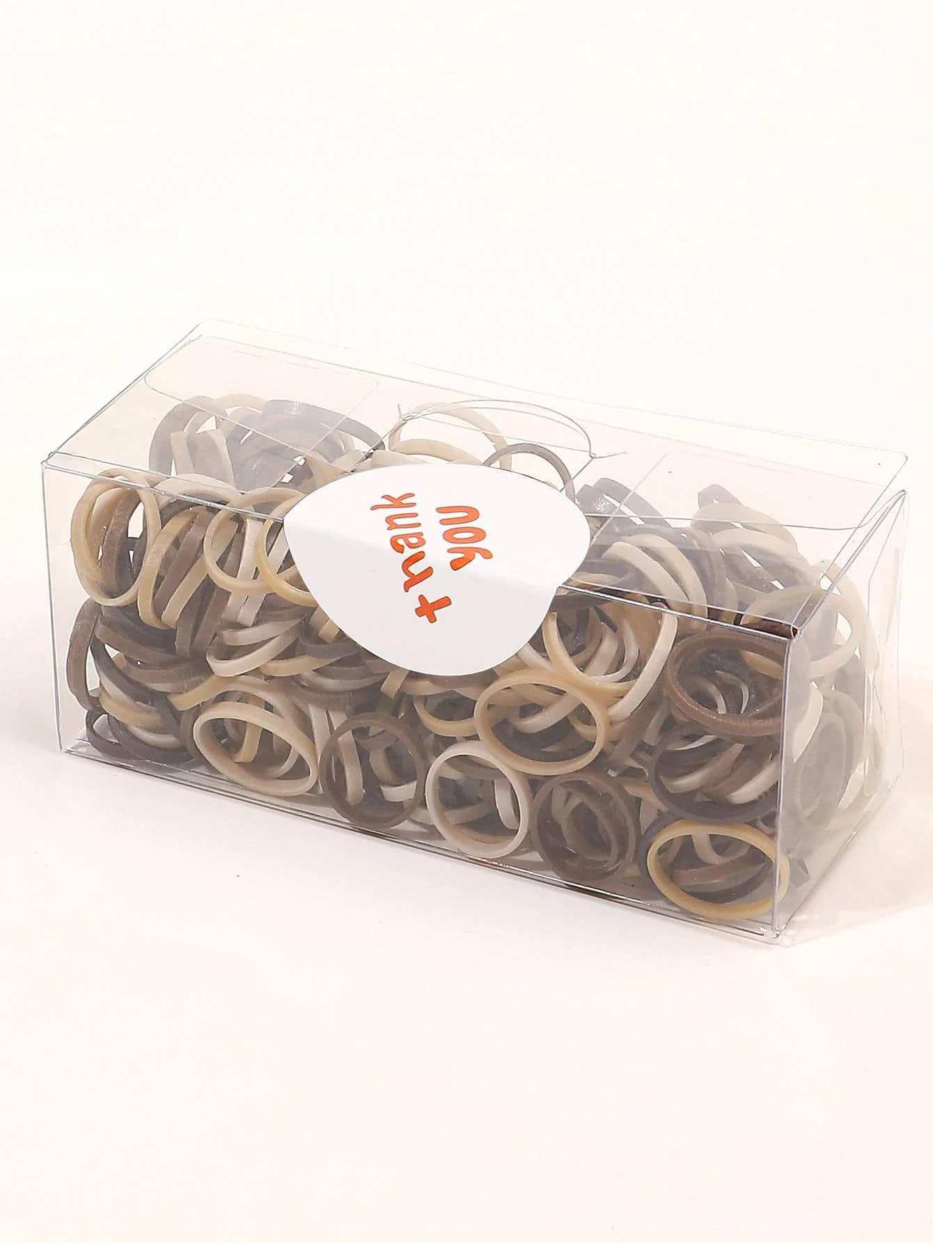 120/300/500 Stück mehrfarbige elastische Haarbänder, Gummibänder für dünnes, dickes Haar, kleine Haargummis, dehnbare Pferdeschwanzhalter – Detail 17
