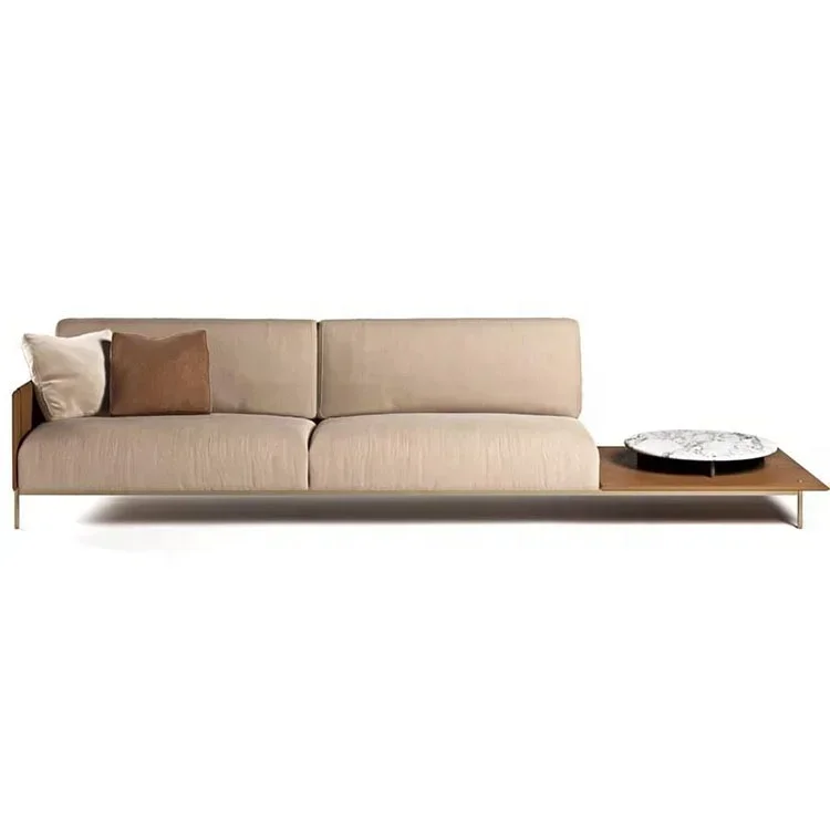 

High quality italian living room furniture modern luxury metal couches sofa loveseat sofa