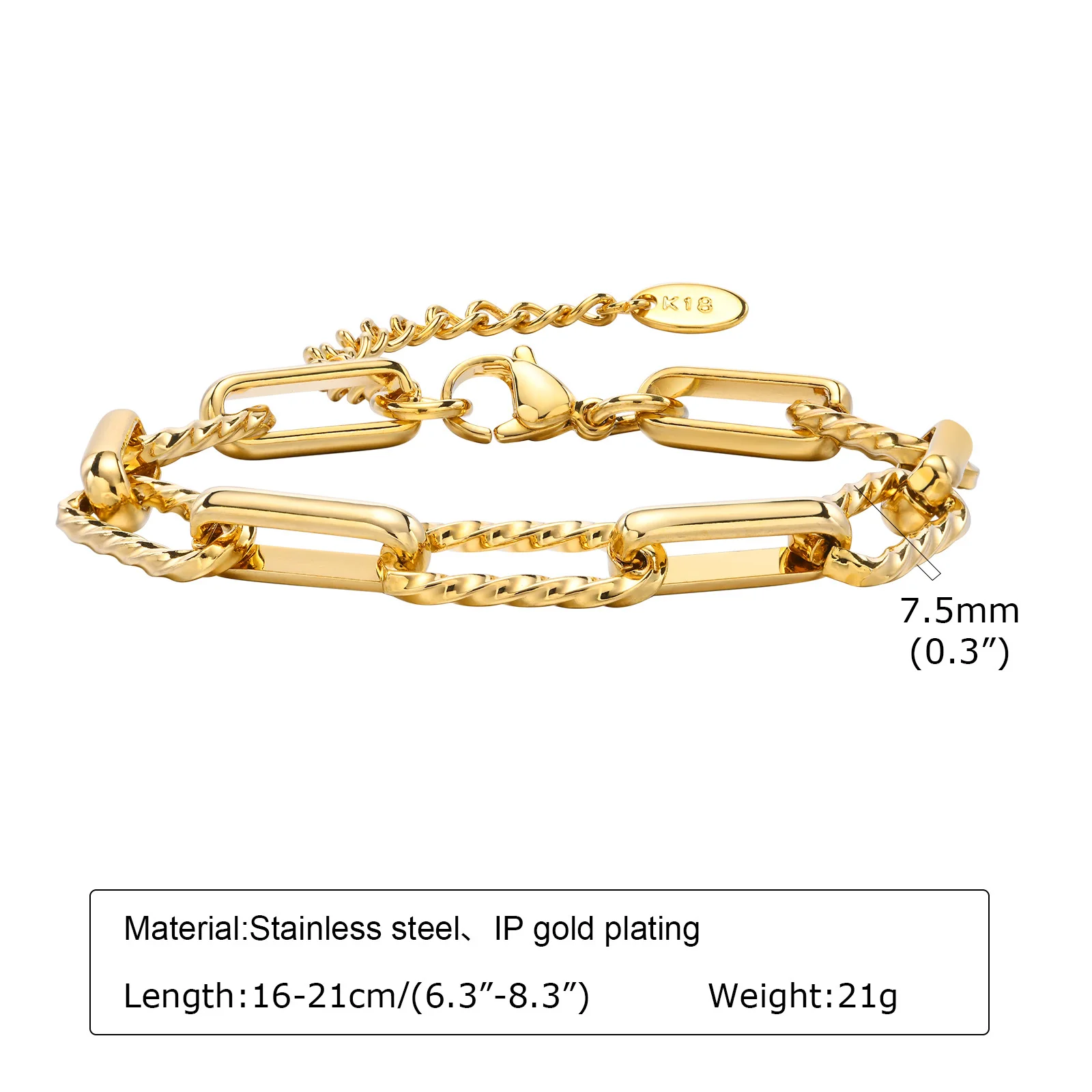 10 mm Stretch-Perlen-Armband für Damen, einfacher stapelbarer Schmuck
