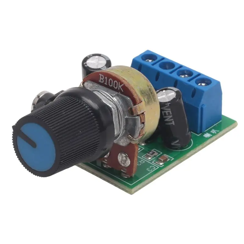 B31B LM386 Super Mini Amplifier Board, 3V-12V DC, 0.5W-10W Speaker, Low Noise, for Audio System DIY, Green