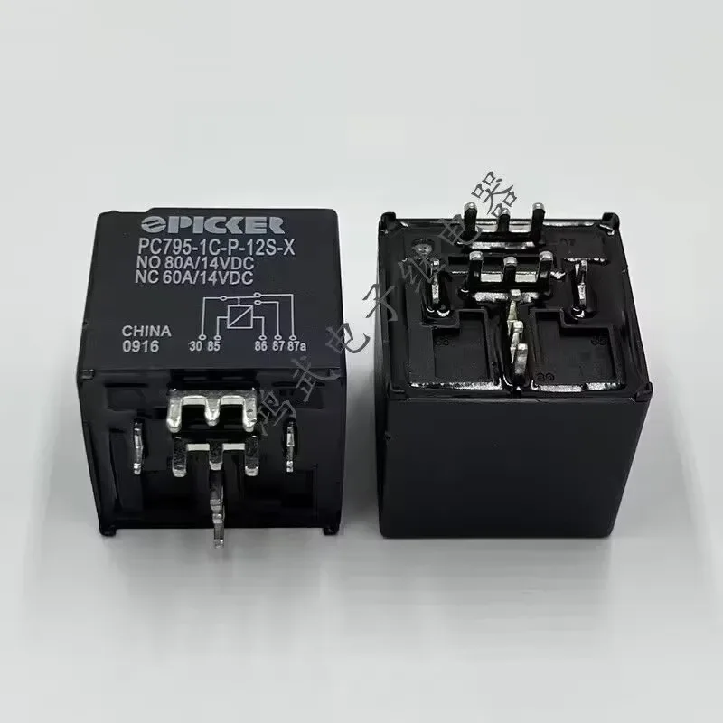 

（Brand New Original）1pcs/lot 100% original genuine relay:PC795-1C-P-12S-X 12V 80A 5pins Automotive relay