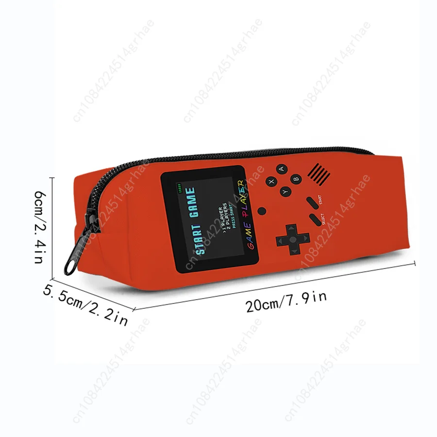 Hot Sales Games Console Single Printed Pencil Case For Boy/Girls Best Gifts 2D Flat Cartoon  School Supplies Pen Bag