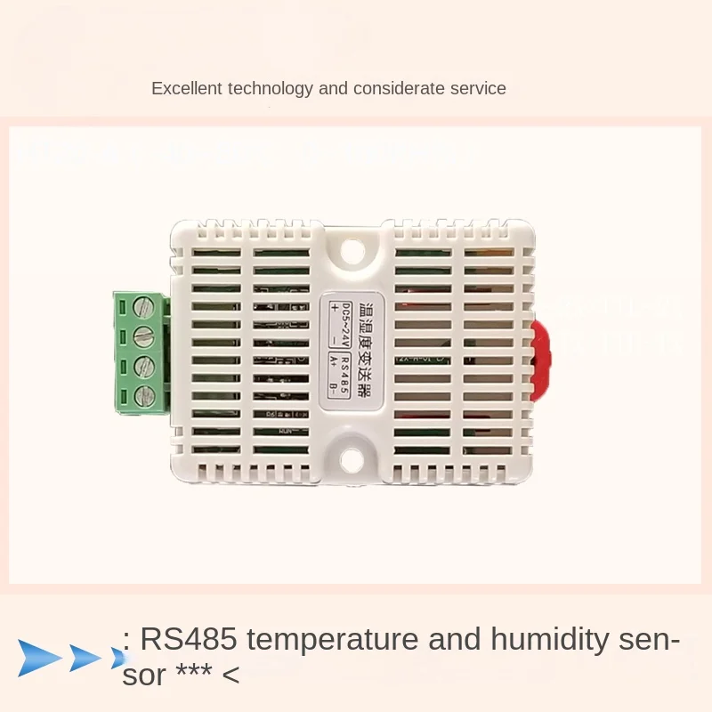 Tool partsGuide Rail Type High Precision Imported Sht25 Temperature and Humidity Sensor 485 Interface Modbus-rtu