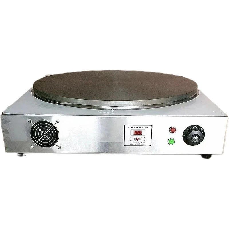 Commercial Industrial Non Stick Pancake Crepe Maker Stainless Steel Snack Equipment Food Processing hinery