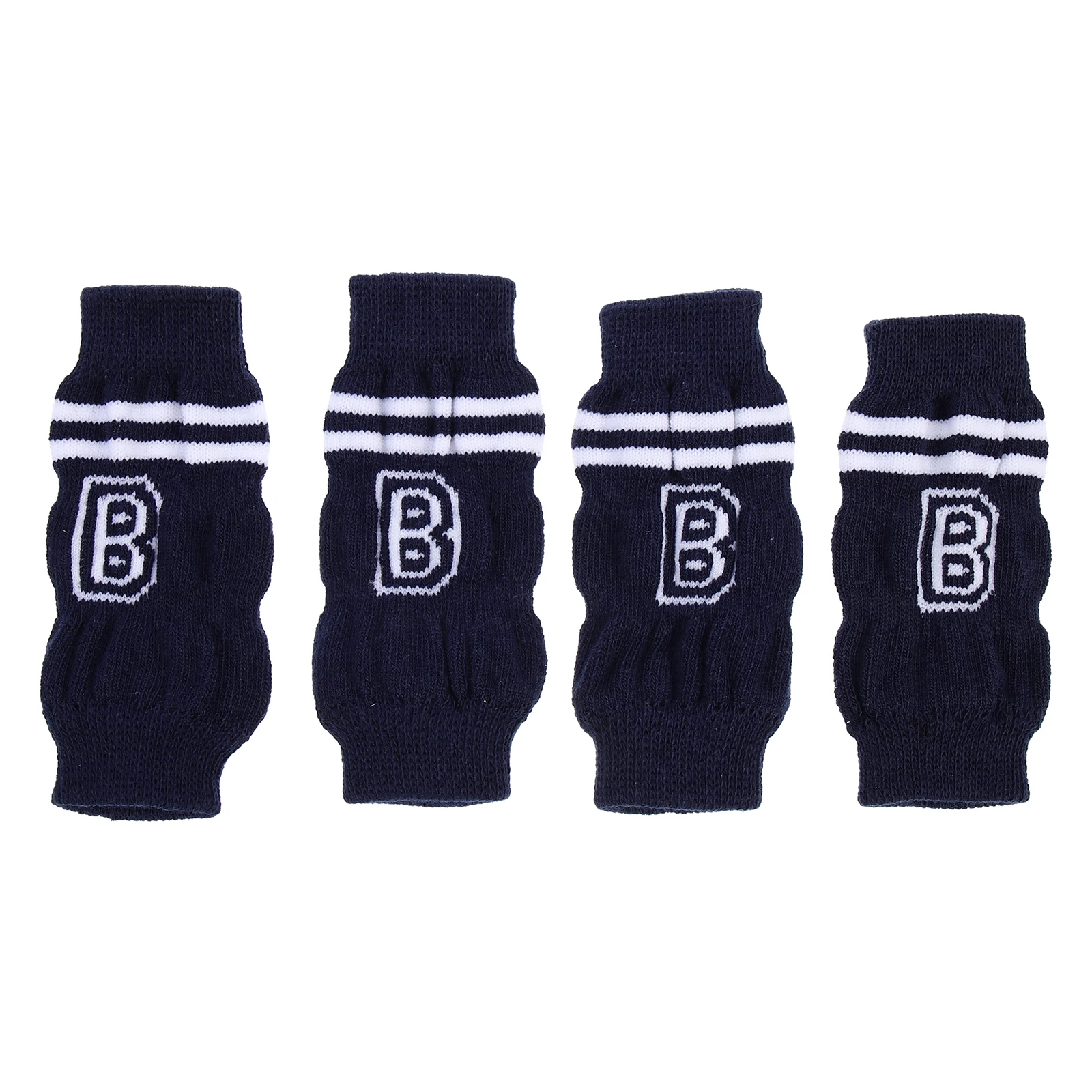 

4Pcs Dog Socks Pet Leg Warmers Cartoon Cotton AntiSlip Small Dogs Protection Covers Leggings Comfortable Dog Leg Sleeves