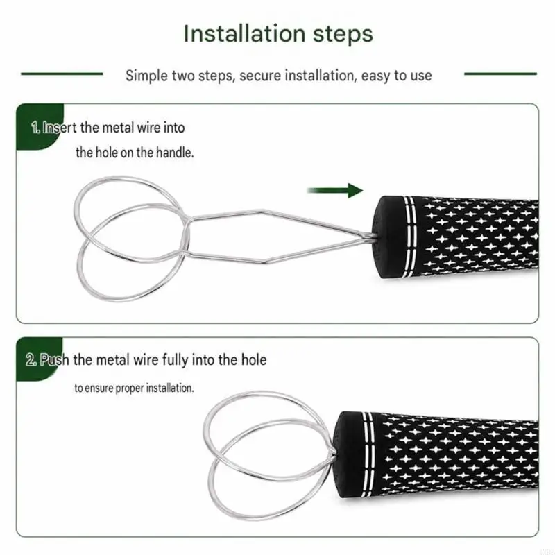 Portable Golf Ball Retrievers Stainless Steel Metal Pick Up Tool Golf Ball Collector For Practice Field Training Tool Easy
