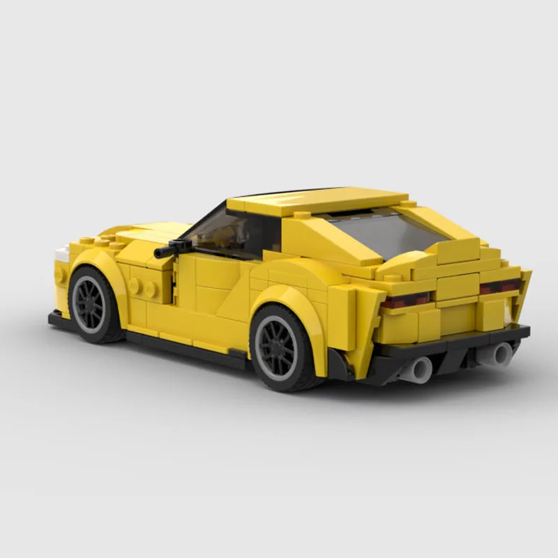 AIAIAITOY Technical GR Supraed Speed Champions Yellow Cars Techniced Building Blocks Bricks Set Kids Toys Gifts For Boys & Girls