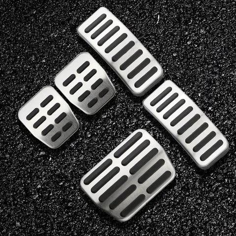 Car Pedal Cover for Volkswagen VW Polo 9N 6R Bora Golf MK4 IV Ibiza 6K 6L 6J Skoda Fabia Clutch Gas Brake Pedals Pads