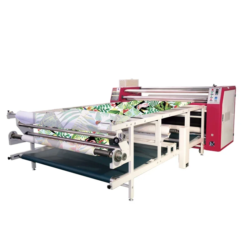 factory direct sell Roller Heat Press Machine Sublimation Paper Roll To Roll Heating Transfer Machine