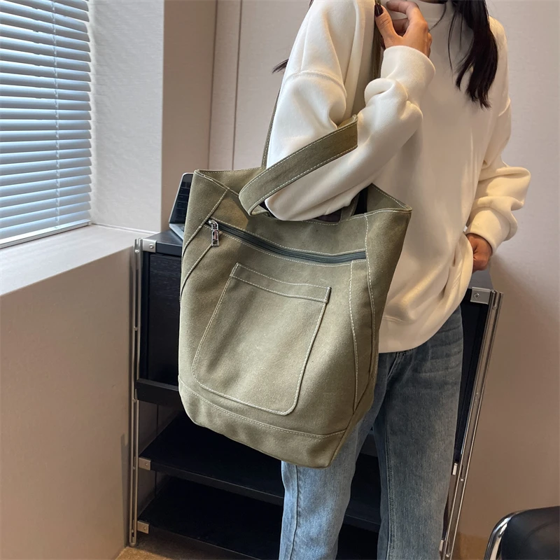 

2023 New Summer High Quality Fashion Shoulder Bag Casual Trend Crossbody Bag Large Capacity Solid Color Versatile Tote Bag