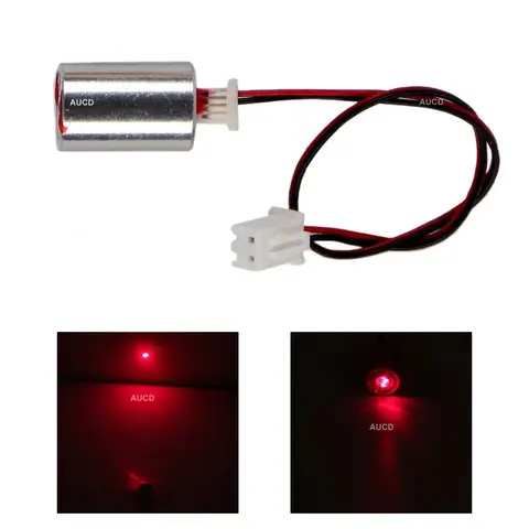 Czerwony 100mW 650nm Wskaźnik kropkowy RGB Moduł laserowy Dioda Obwód diodowy do mini projektora DJ Światło celownika Celownik Części urządzenia celowniczego