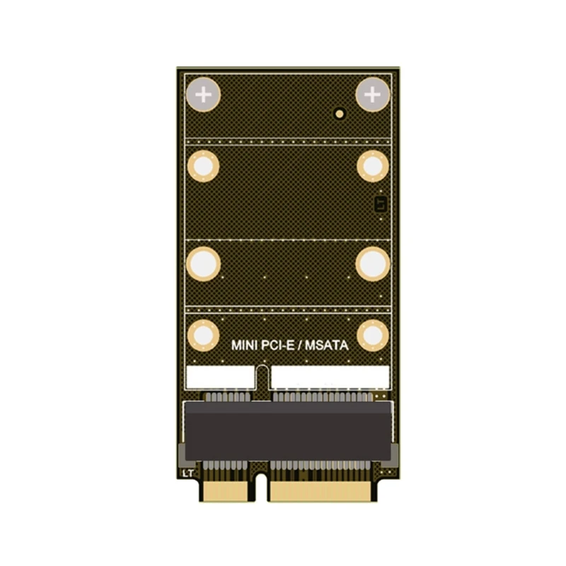 Msata ssd para m.2 ngff ssd placa adaptadora mini pci-e pci-express conversor cartão para ngff ssd