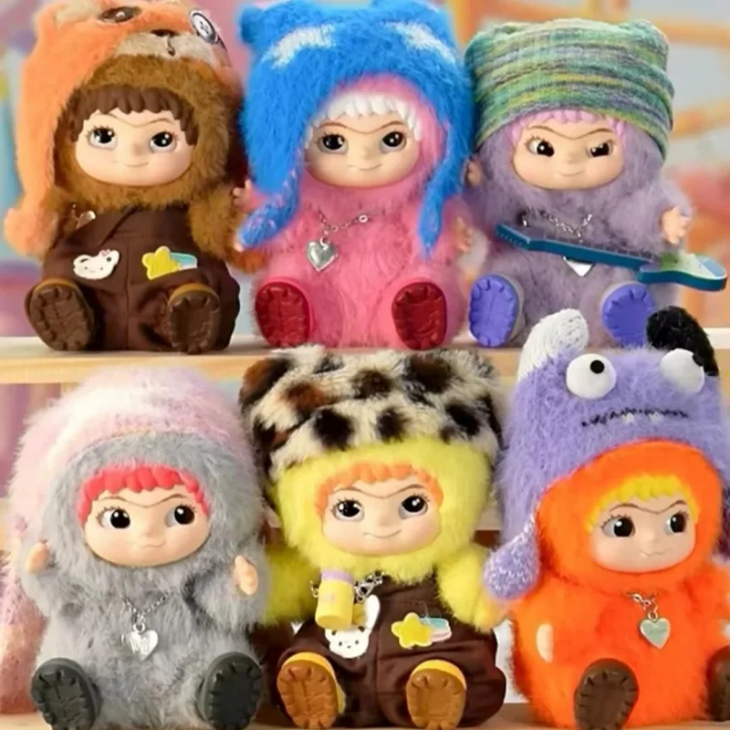 

Аутентичные Wakuku Mao Chao Fun Party Series слепая коробка Wokuku кукла ручной работы орнамент украшение подарок-сюрприз Mystery Box