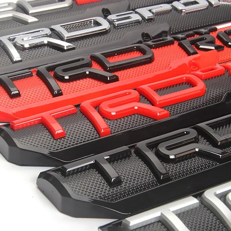 Emblema 3D ABS TRD PRO BRO, pegatinas para coche Toyota TRD Tundra, estilo de coche, etiqueta lateral para guardabarros, calcomanía para maletero trasero, accesorios