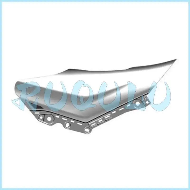 

Zt150t-m Fuel Tank Cover Left / Right Improved Version(bright Silver/black/iron Armor Gray Decal)4046302-204005 / 4046302-206005
