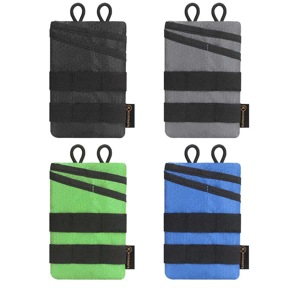 

Lightweight EDC Mini Tool Pouch Oxford Small Tool Storage EDC Pouch Foldable Wear Resistant Organizer for Camping Hiking Sports
