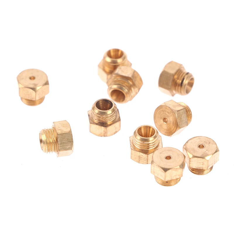 10PCS M5 * 0.75 gpl/NG ugello scaldabagno a Gas Jet 0.7mm 1.0mm