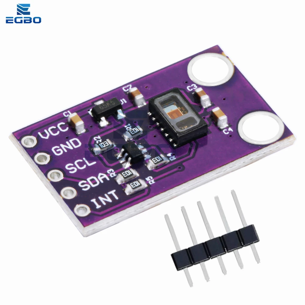 MCU-30105 MAX30105 – 5V DC Optical Sensor Module for Smoke, Particle, and Flame Detection Compatible for Arduino and STM