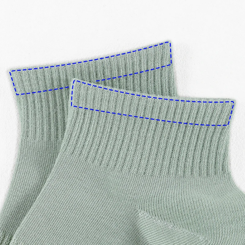 MiiOW 5 Pairs of Women's All-Season Daily Wear Cotton Low Cut Solid Color Short Socks Antibacterial Boat Sock Women Ankle Socks