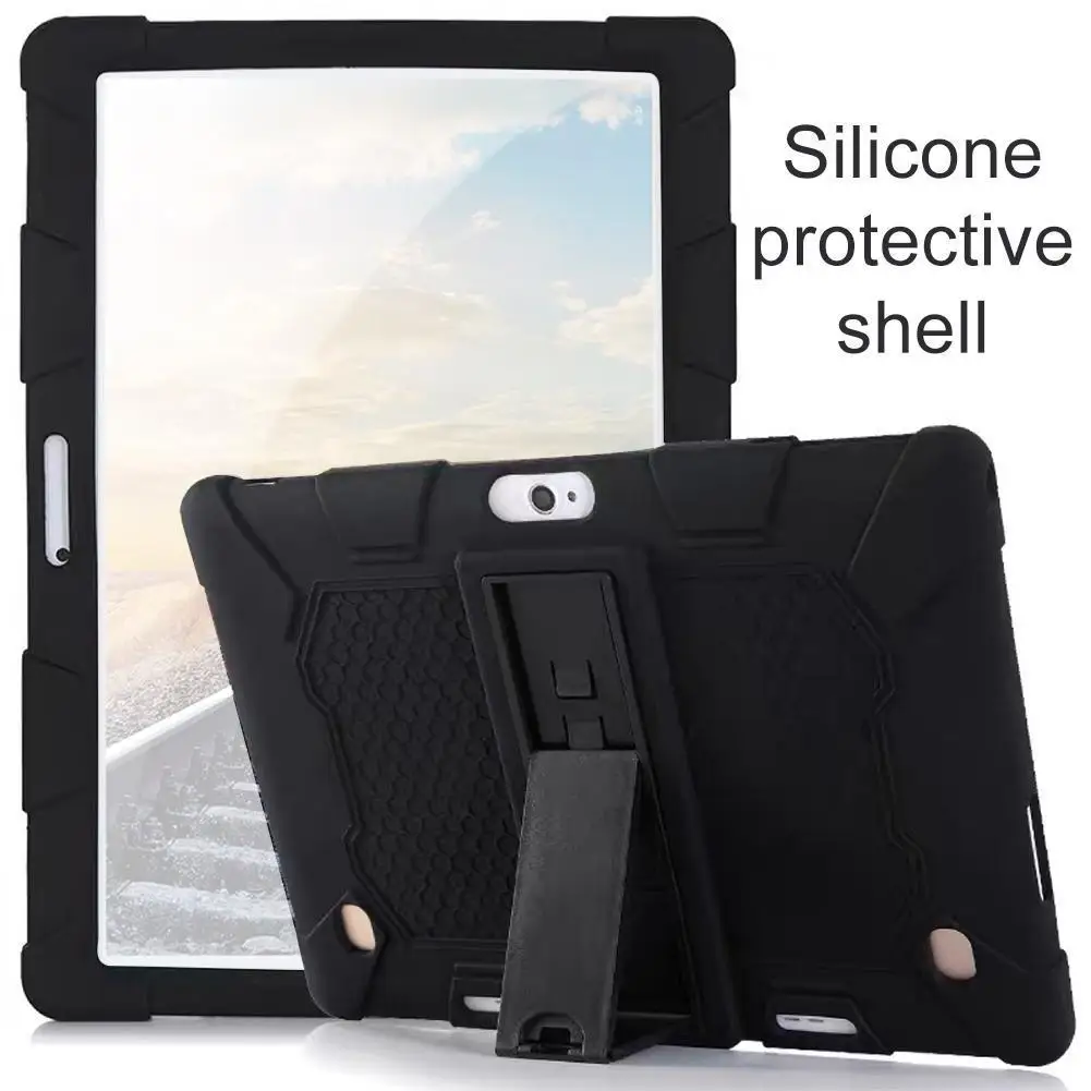 Tablet 10.1inch Universal Case Soft Silicone For 10 10.1 Shockproof Sleeve Comes Android Tablet PC Silicone 10.1Inch Soft Case