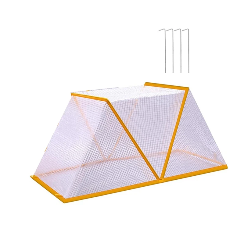 

80 X 34 X 35Cm Garden Row Accelerator Plants Cover, Foldable Raised Garden Beds Vegetable Rows Plant Protector