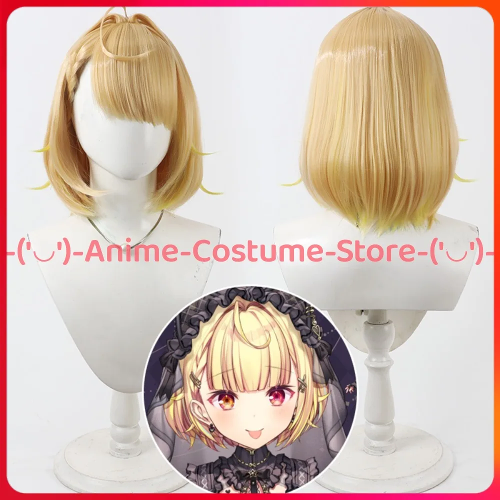 

NIJISANJI VTuber Hoshikawa Sara Cosplay Wig Anime Character Halloween Carnival Party Costume Wigs Heat Resistant Synthetic Hair