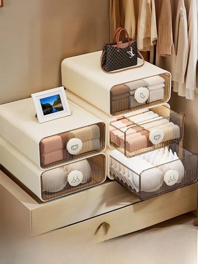 

Der Sle Underwear Sos Storage Box Intimate Clothes Organizer Tee in One Plastic Material Large Size Home Use