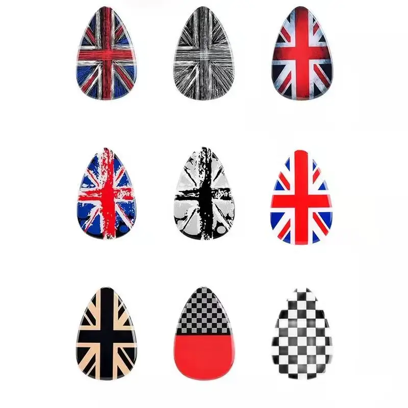 Union Jack Center Air Outlet 3D Dedicated Cover protect Sticker Decal For M Coope r F 54 F 55 F 56 club Interior Accessories