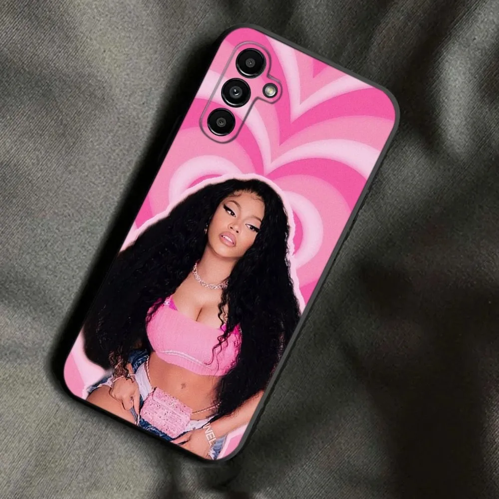 N-Nicki Singer M-Minaj Phone Case For Samsung Galaxy A13,A21s,A22,A31,A32,A52,A53,A71,A80,A91 Soft Black Phone Cover