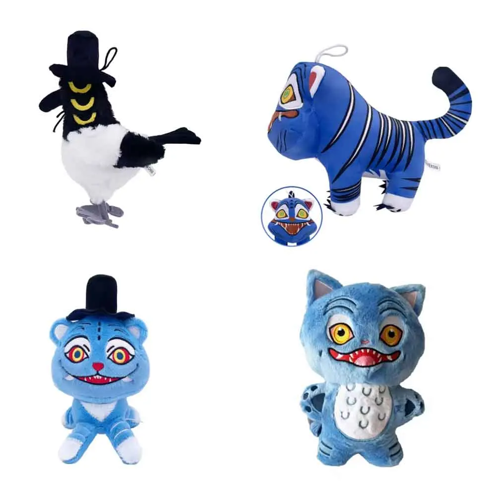 جديد شيطان الصيادين النمر ألعاب من نسيج مخملي شيطان الصيادين Kpop اكسسوارات لعبة النمر بلوشي دمية K البوب شيطان الصيادين ميرش هدايا عيد الميلاد #2