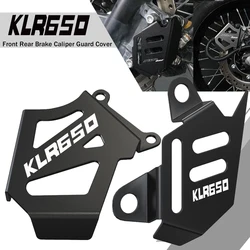 For Kawasaki KLR650 KLR 650-E KLR 650 2008 - 2018 2017 2016 2015 2014 Motorcycle Front Rear Brake Caliper Cover Protector Guard