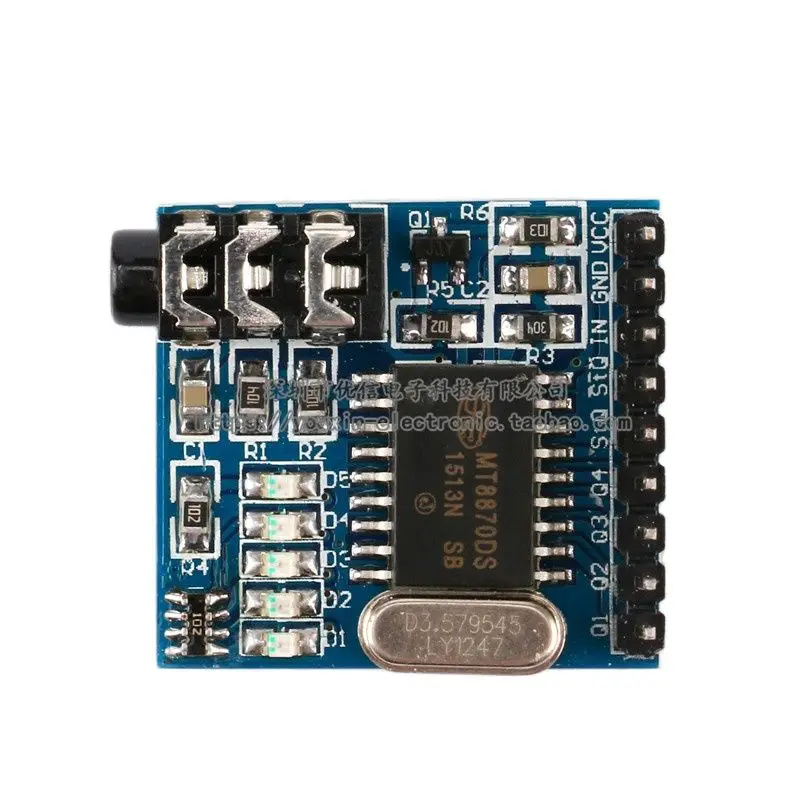 MT8870 DTMF voice decoding   Telephone module