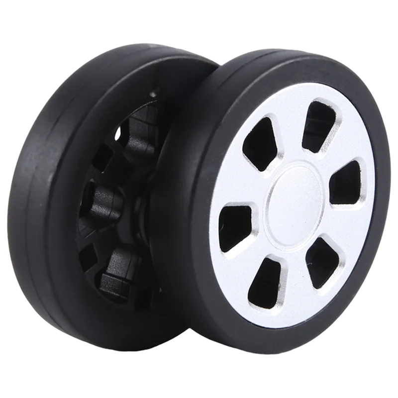 

ABRT-60X13mm Set Of 2 Luggage Wheel Suitcase Replacement Wheels, Luggage Suitcase PU Swivel Caster Wheel Bearings Repair Kit Dur