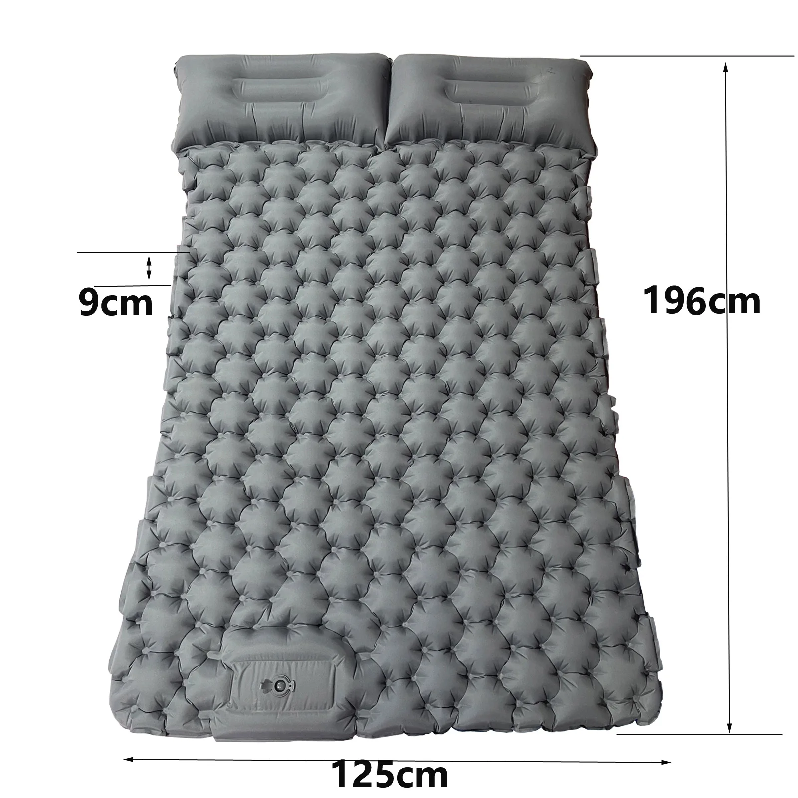 

Outdoor Camping Double Inflatable Mattress Outdoor Sleeping Pad Bed Ultralight Folding Travel Air Mat Cushion Moistureproof