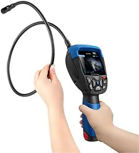 BS-280 Video Borescope Endoscope With 3.5" Color TFT LCD Gooseneck Industrial Endoscope