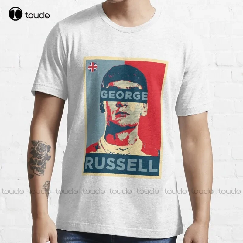 New Mr. Saturday George Russell T-Shirt Cotton Tee Shirt S-5Xl