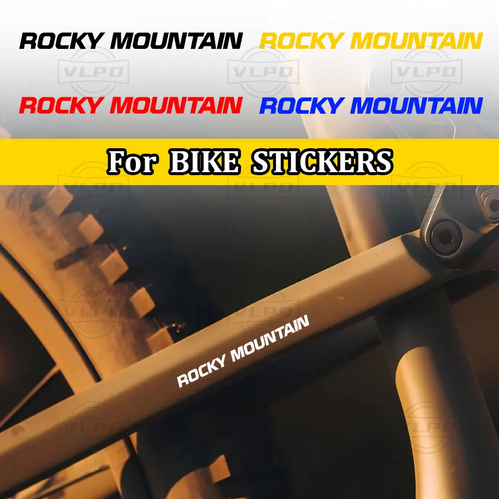 For Rocky Mountain Element Instinct Altitude Slayer Growler MTB Bicycle Parts Bike Stickers Waterproof Decals
