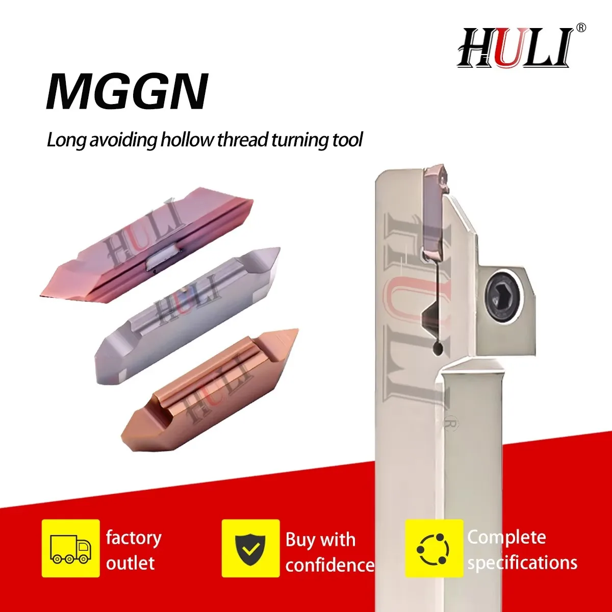 MGGN2/3/4-6001/6002/5501/5502 Lathe Tool Long Avoiding Hollow Threaded Blade Extended Thread Cutter MGEHR2020-3 Groove Knife Rod