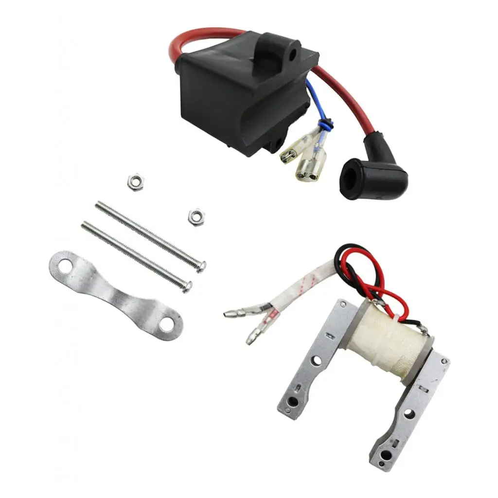

Motorcycle CDI Ignition Kit, Stator + Ignition Coil for Scooter