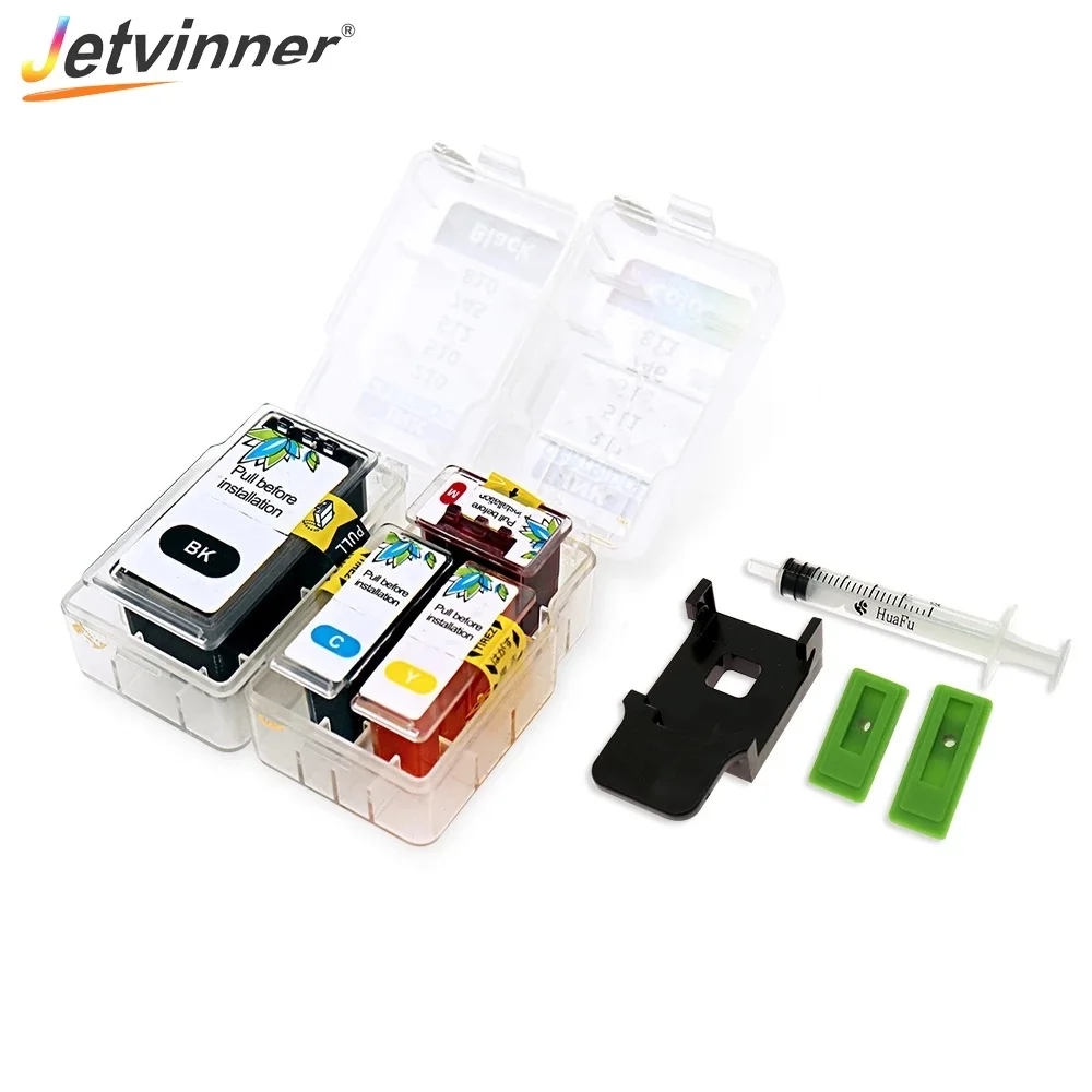 Jetvinner PG 510 CL 511 Refill Cartridge For Canon 445 446 810 811 512 513 145 146 245 246 745 746 XL Smart Cartridge