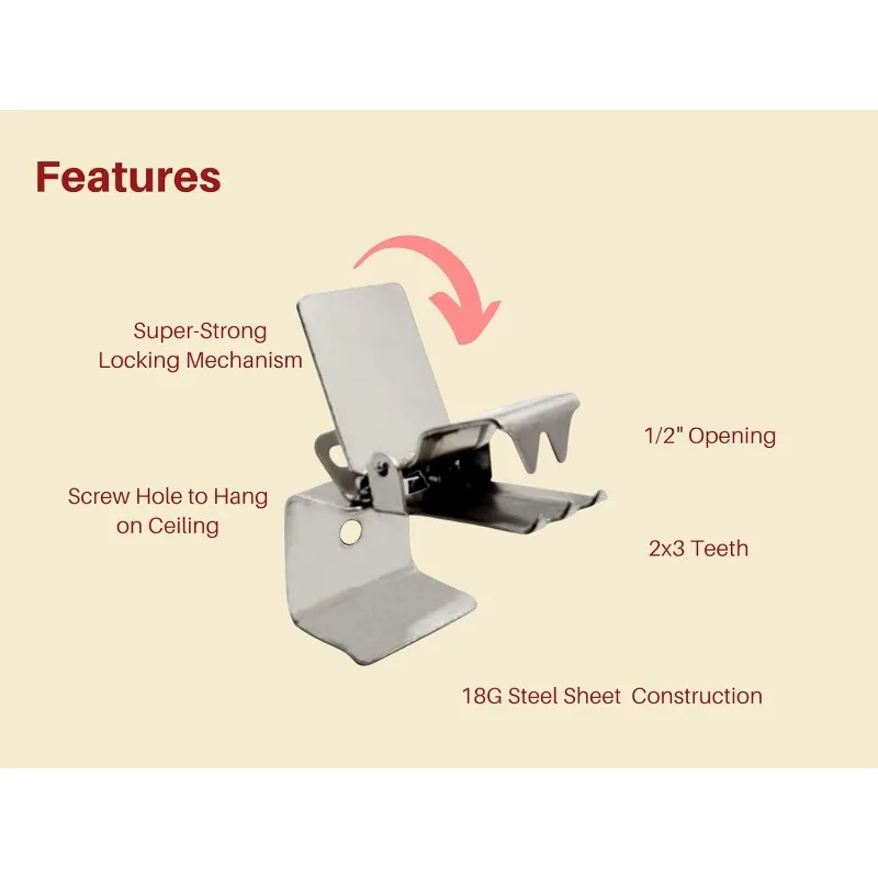 HoldersRug HangersRug Clamps  Rug Clips 100 PcsRug GrippersRug