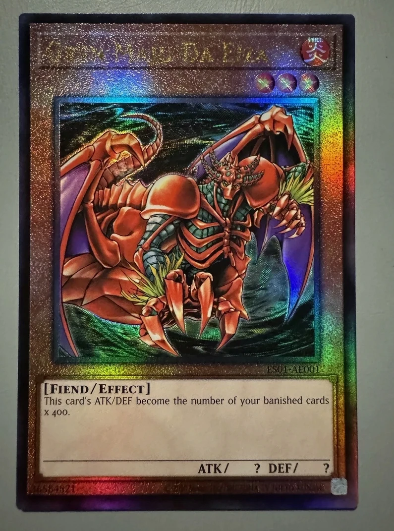 

Yugioh KONAMI Duel Monsters ES01-AE001 Gren Maju Da Eiza Ultimate Rare Asian English Collection Mint Card